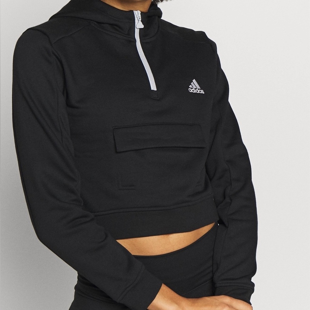 Adidas Women's Cropped Hoodie